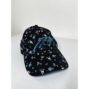 Women’s Carolina Panthers New Era 9TWENTY Hat Black Floral Cap NFL Football